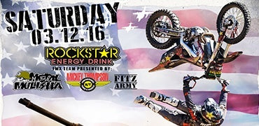 METAL MULISHA FITZ ARMY FMX SHOW AT 29 PALMS
