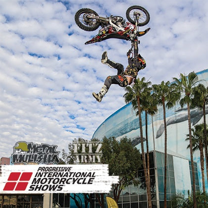 METAL MULISHA FITZ ARMY INVADE LBC INTERNATIONAL MOTORCYCLE SHOW