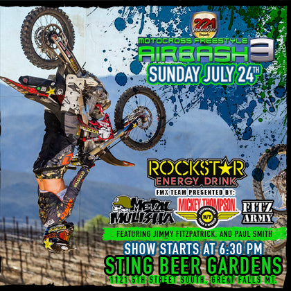 METAL MULISHA FITZ ARMY THROWDOWN FOR 221 INDUSTRIES FMX AIRBASH