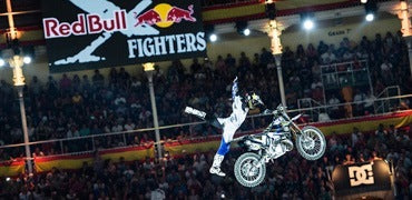 ROB ADELBERG HITS FINAL STOP OF RED BULL X FIGHTERS