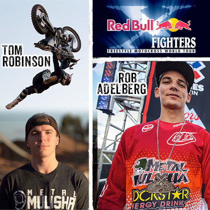 METAL MULISHA ATHLETES ROB ADELBERG & TOM ROBINSON TACKLE RED BULL X FIGHTERS MADRID