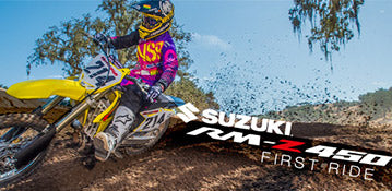 VICKI GOLDEN TESTS THE 2015 SUZUKI RM-Z450