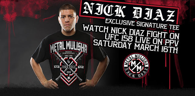 Metal Mulisha Nate And Nick Diaz UFC 158 Update