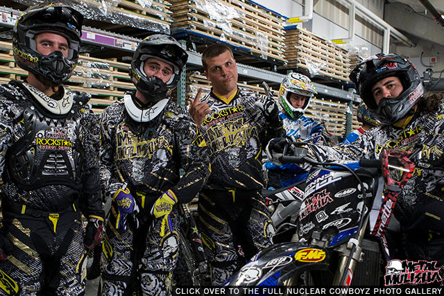 Metal Mulisha team at Nuclear Cowboyz Ontario California