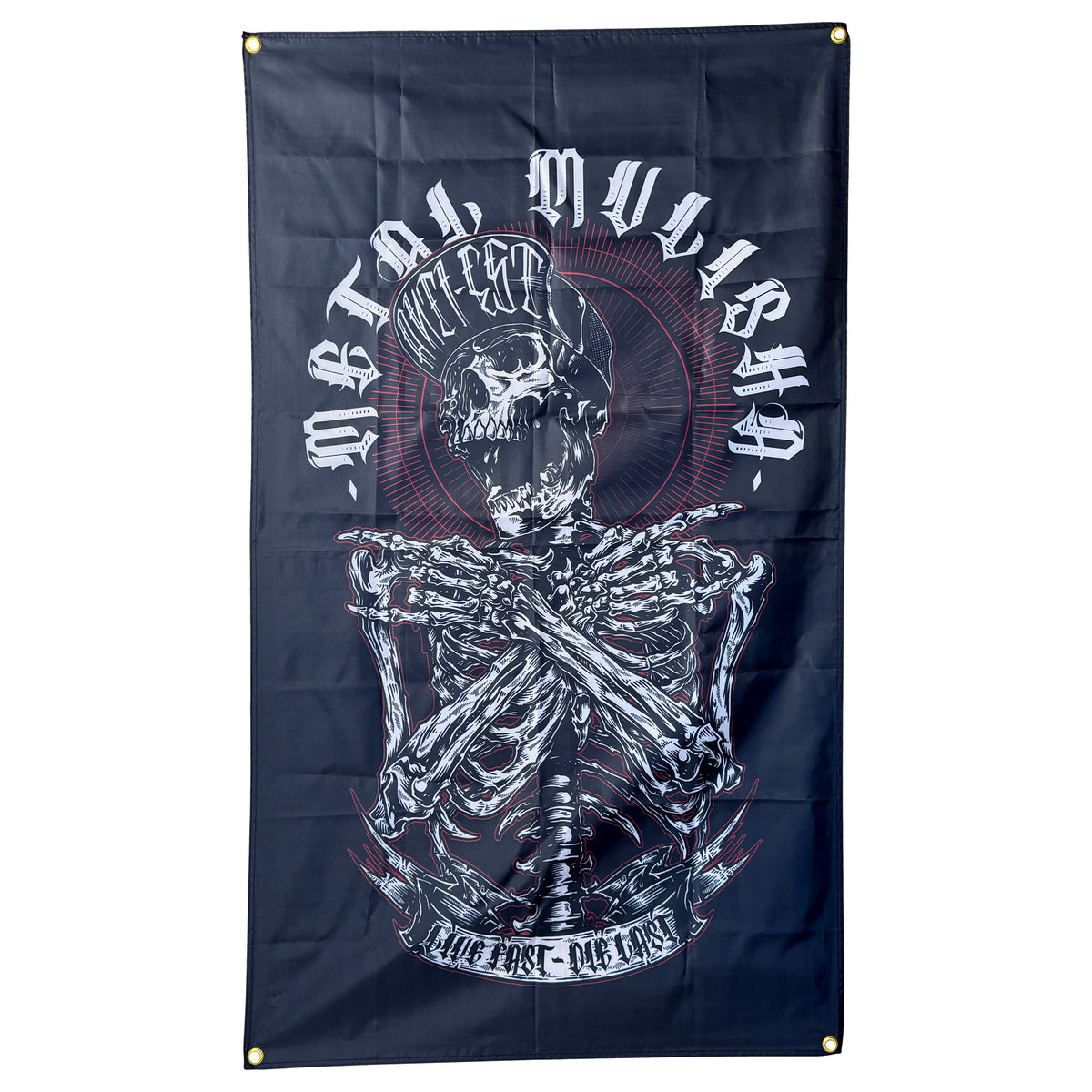 REMAINS GARAGE FLAG