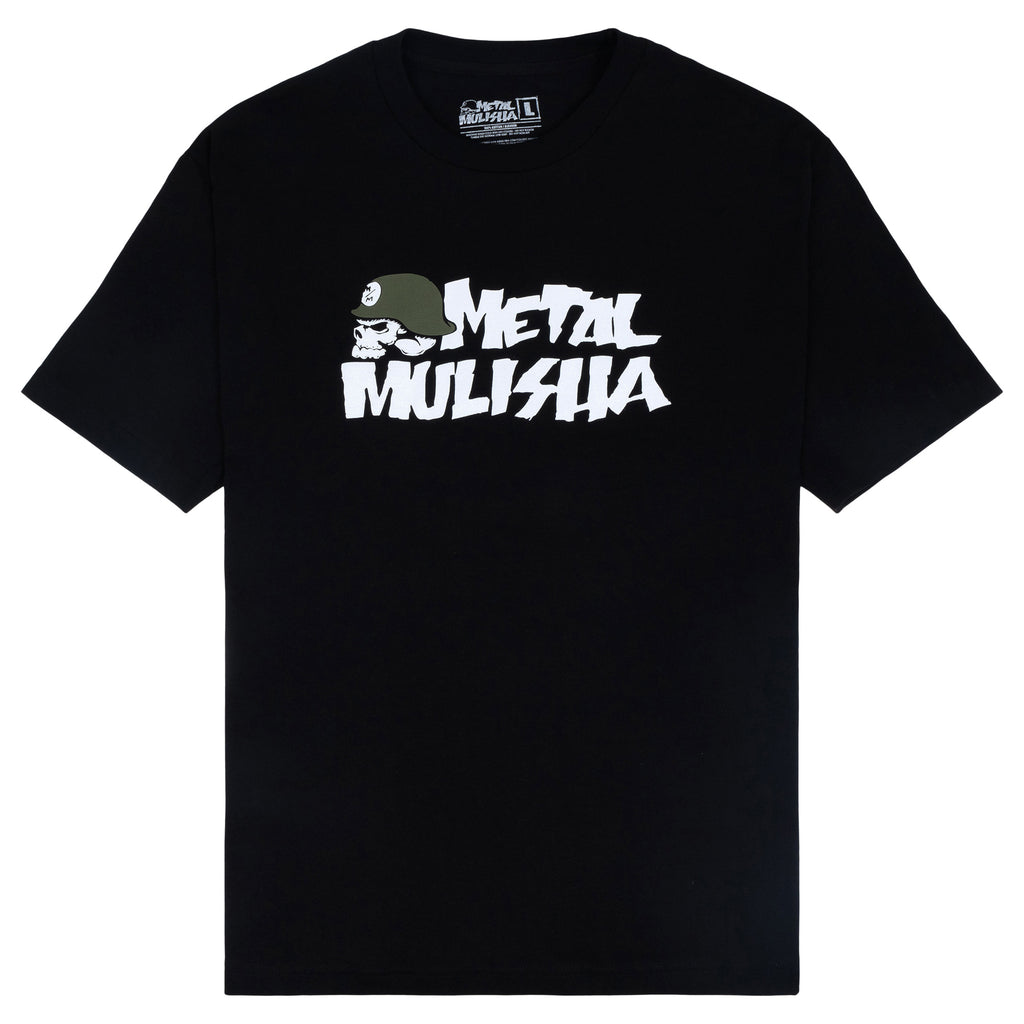 【MUCENT】WADI APPLIQUE LOGO HALF TEE M20DMST002_BLK_OG-ICON-