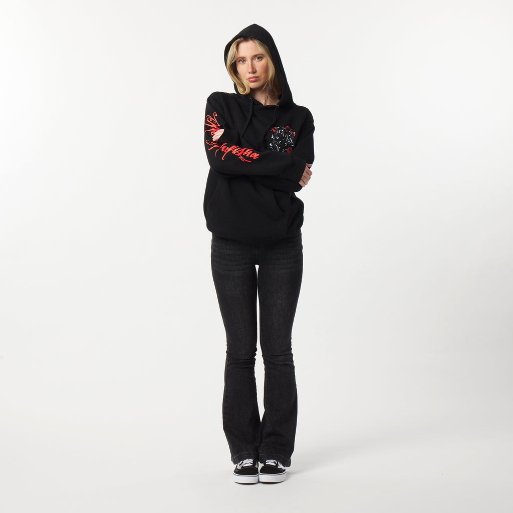 WICKED GAMES OVERSIZED PULLOVER HOODIE