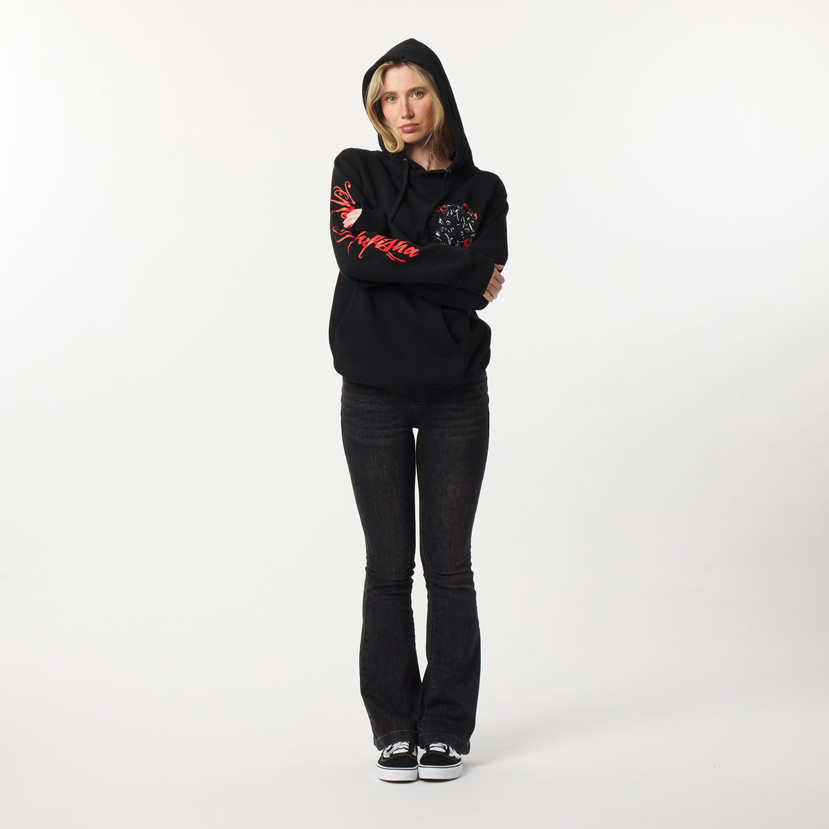 WICKED GAMES OVERSIZED PULLOVER HOODIE