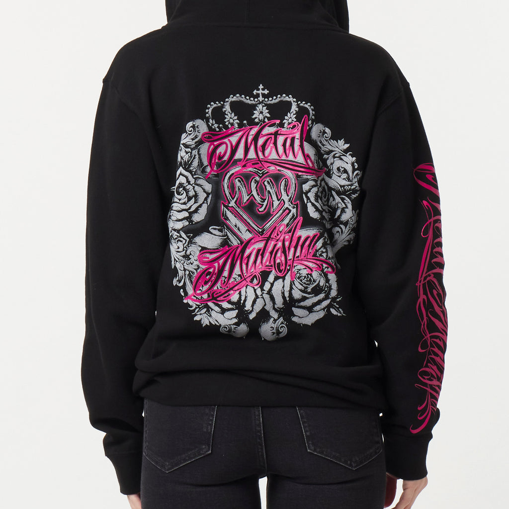 ROYAL FLUSH OVERSIZED ZIP HOODIE