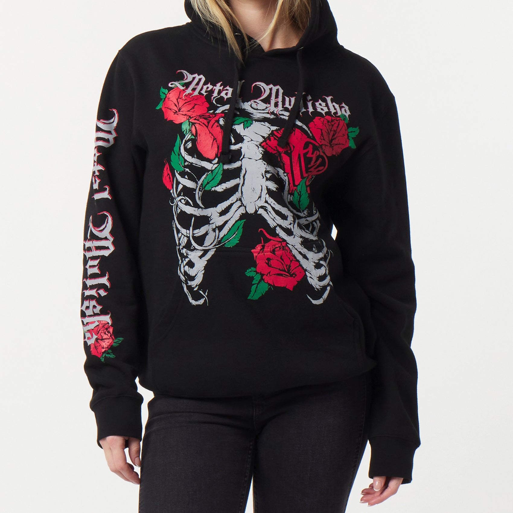 BONEZ OVERSIZED PULLOVER HOODIE | Metal Mulisha