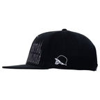 STRAPPED SNAPBACK HAT