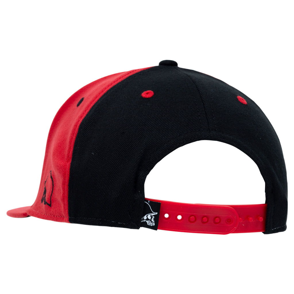 STRAPPED SNAPBACK HAT