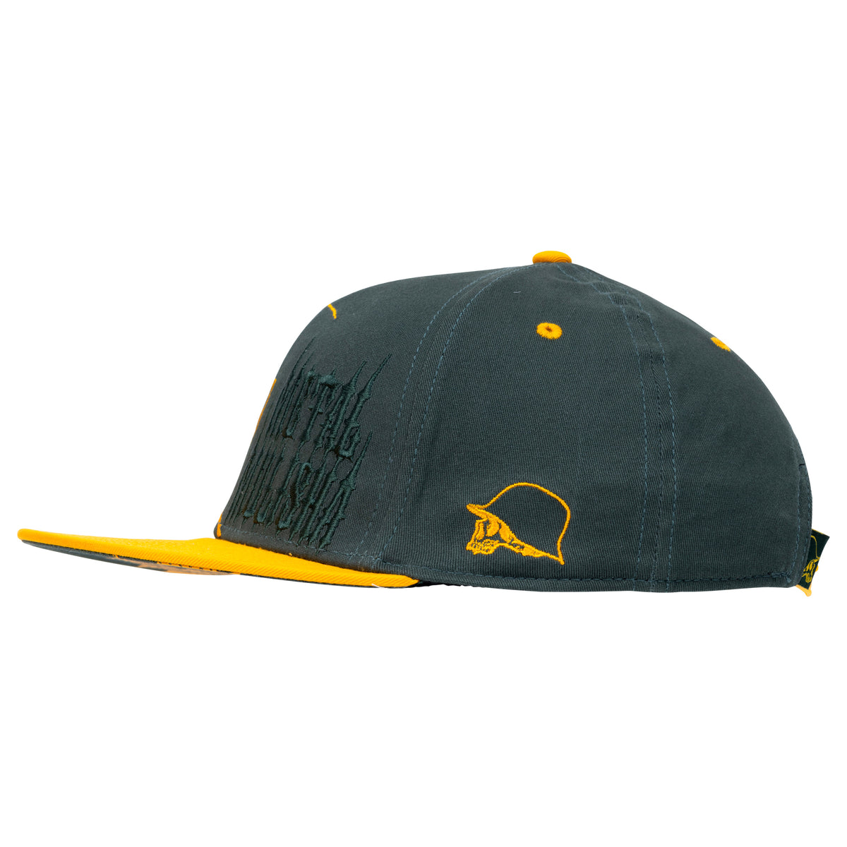 STRAPPED SNAPBACK HAT