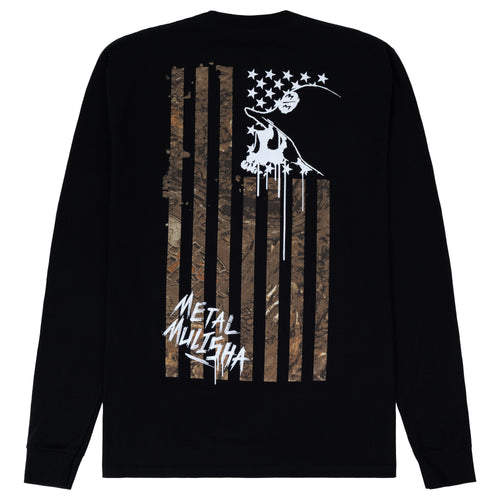LOST FLAG LS TEE — B view