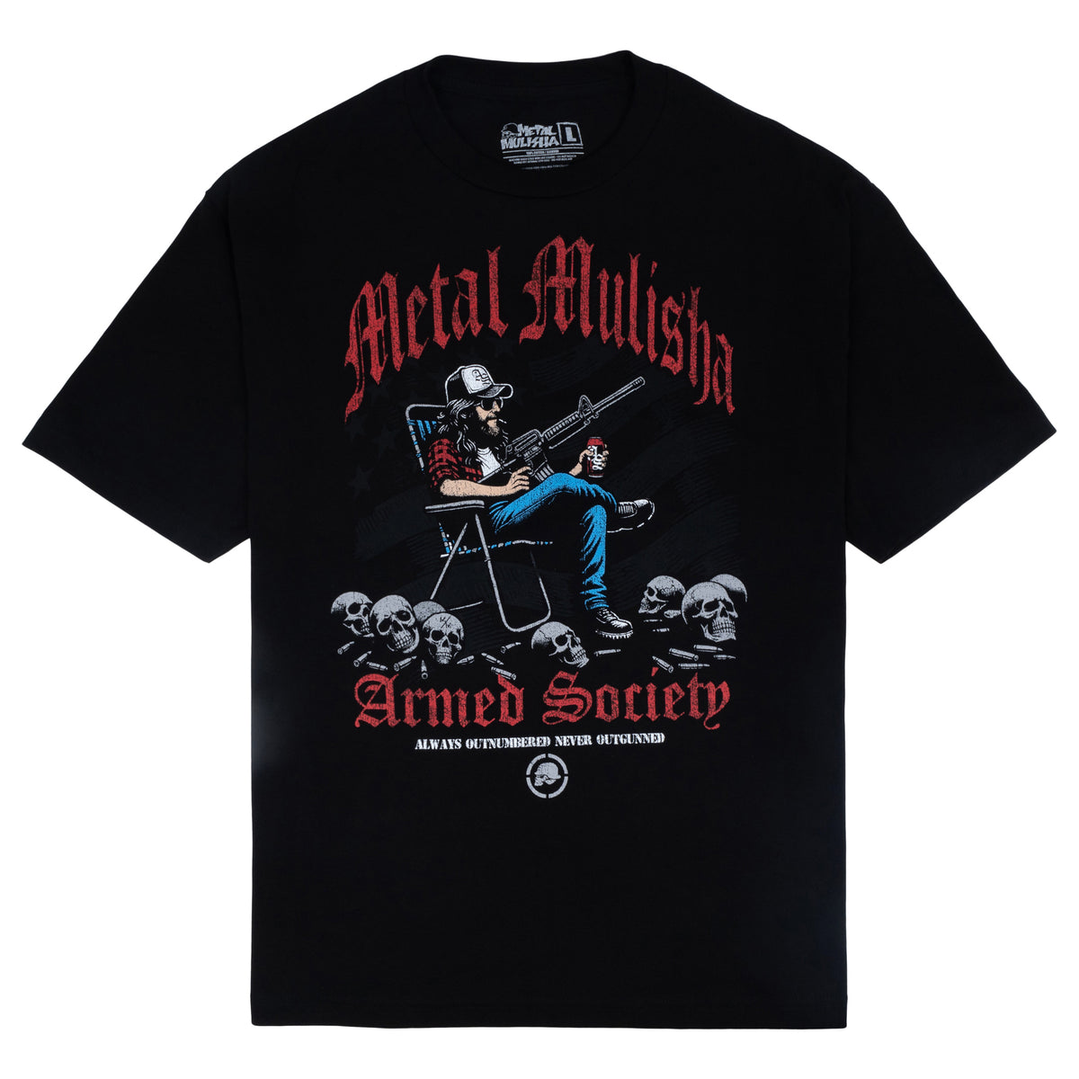 OUTGUNNED TEE