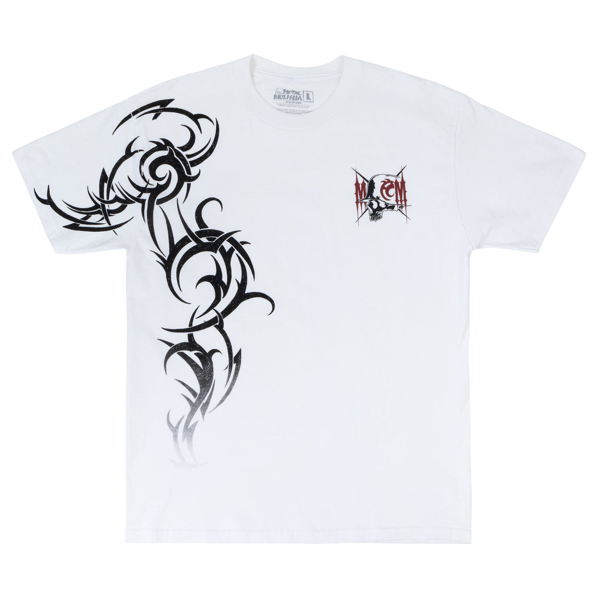 Metal Mulisha Upper Cut Tee White alternate front 2