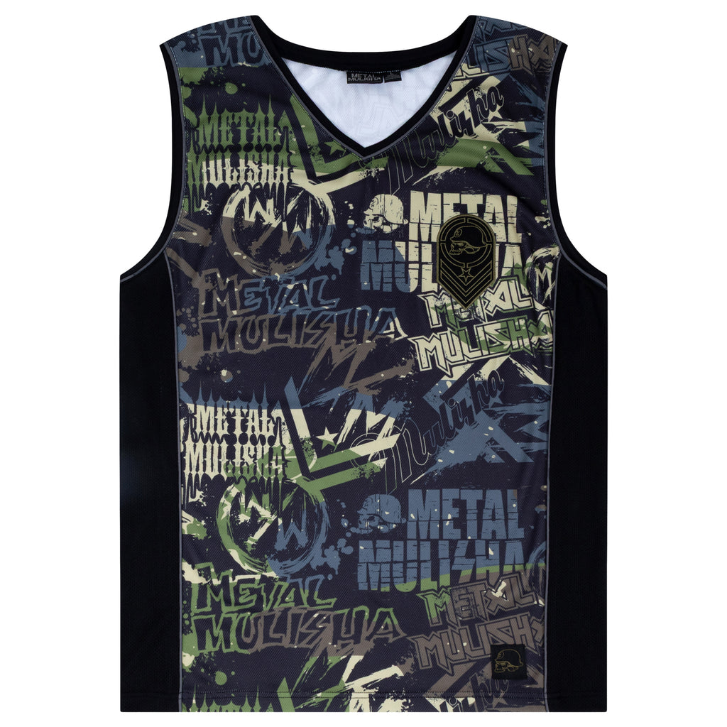 D-LUSH CAMO JERSEY TANK