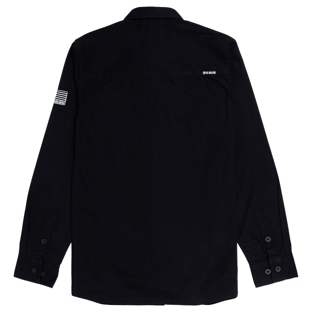 PITS WOVEN LONG SLEEVE WORK SHIRT