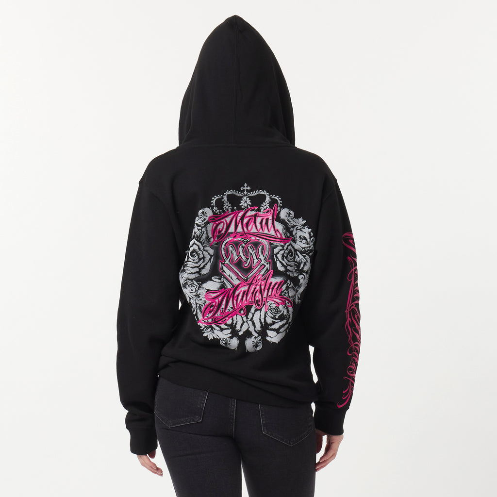 ROYAL FLUSH OVERSIZED ZIP HOODIE