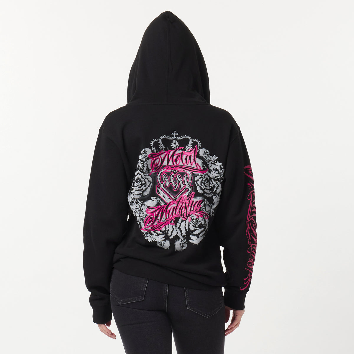 ROYAL FLUSH OVERSIZED ZIP HOODIE
