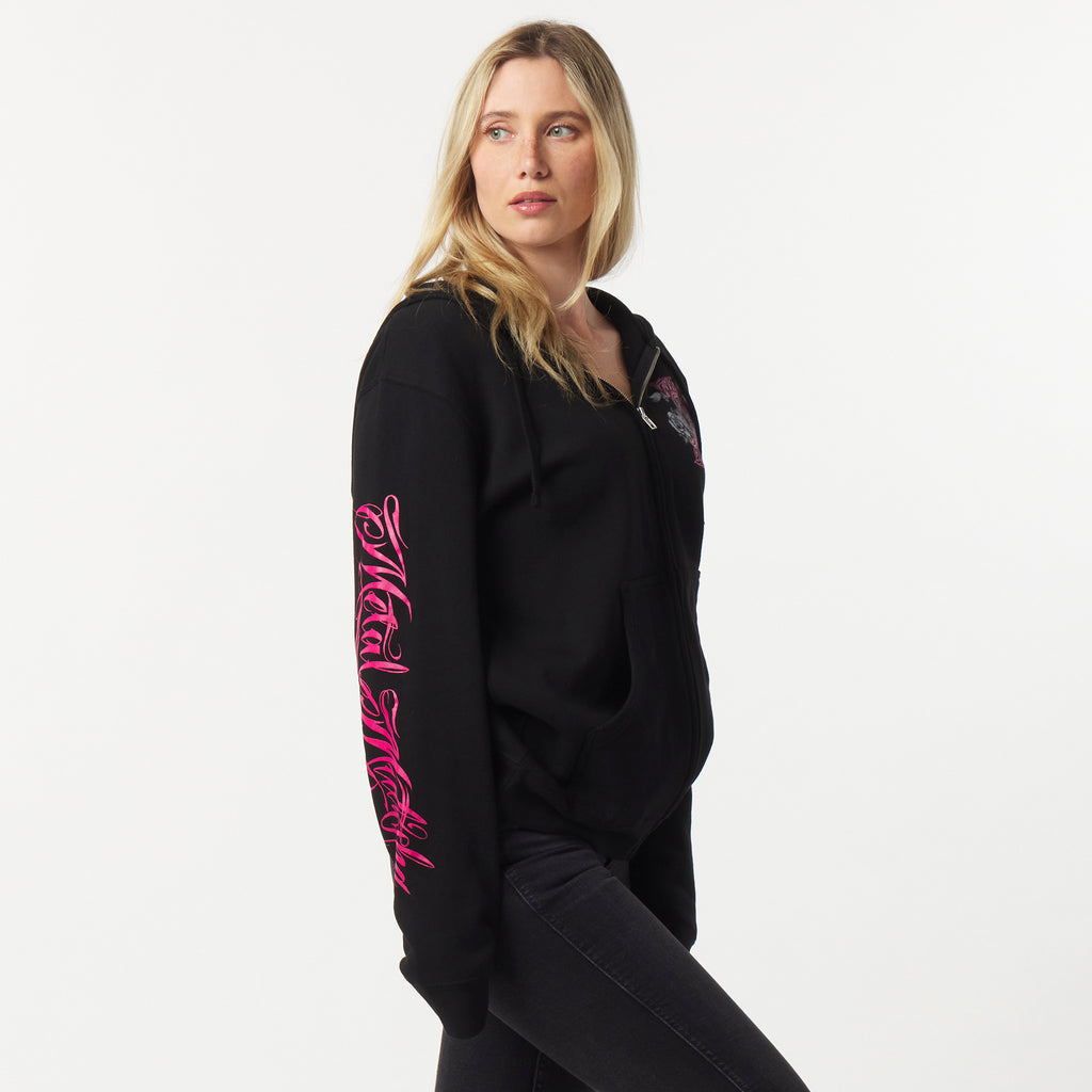 ROYAL FLUSH OVERSIZED ZIP HOODIE