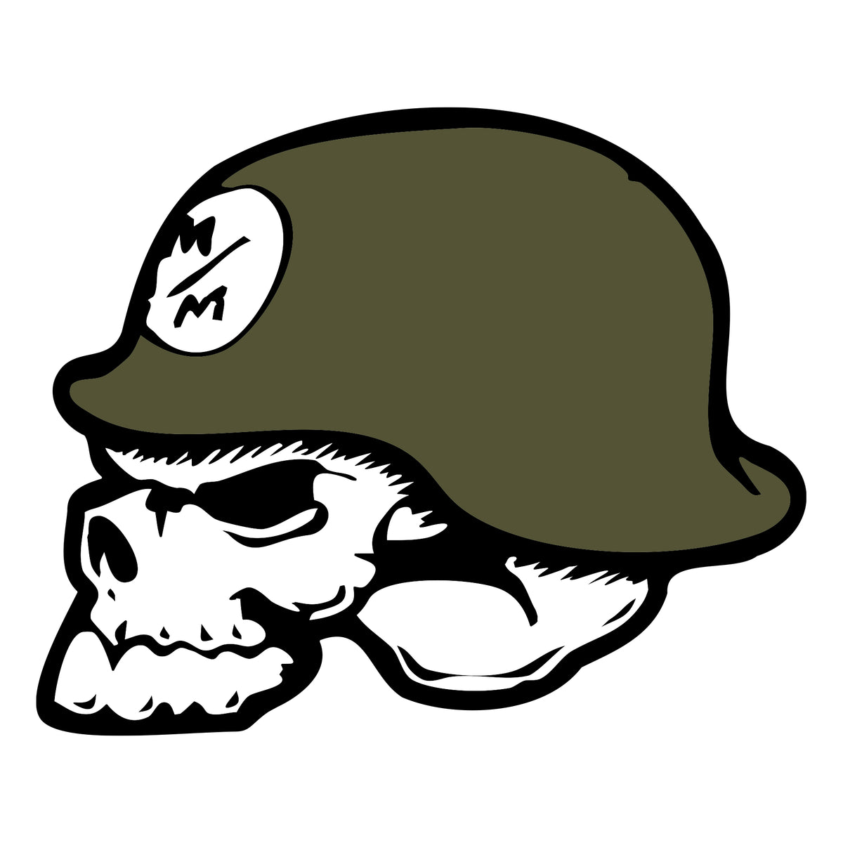 OG HELMET STICKER 6&quot; - 25 PACK