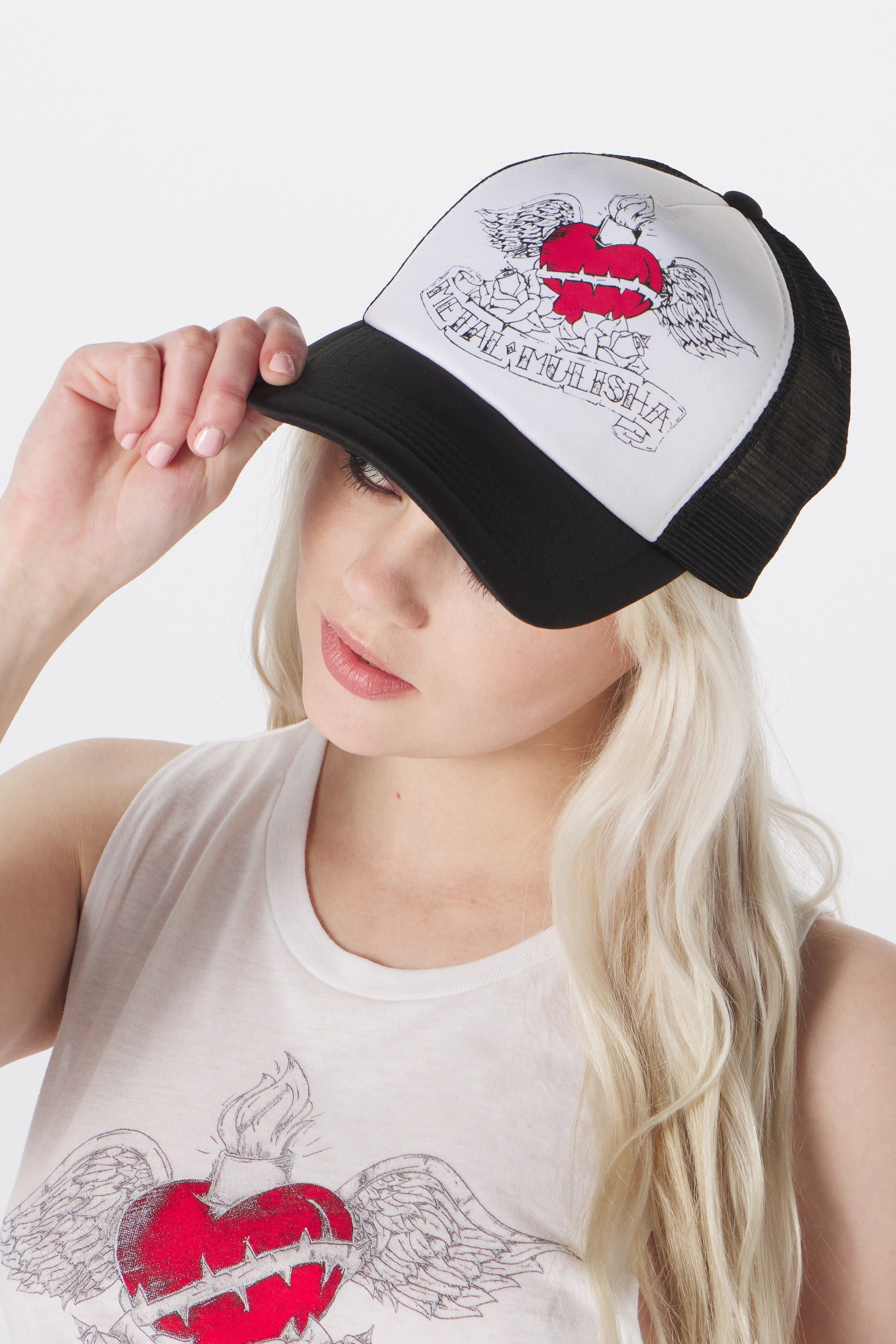SACRED HEART SNAPBACK HAT - Metal Mulisha