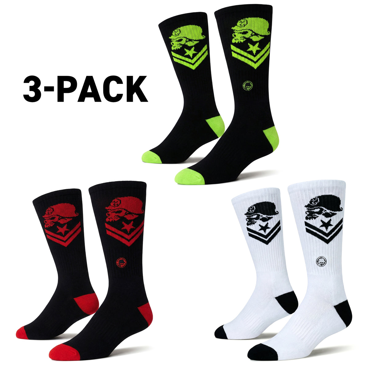 TROOPS SOCKS 3-PACK
