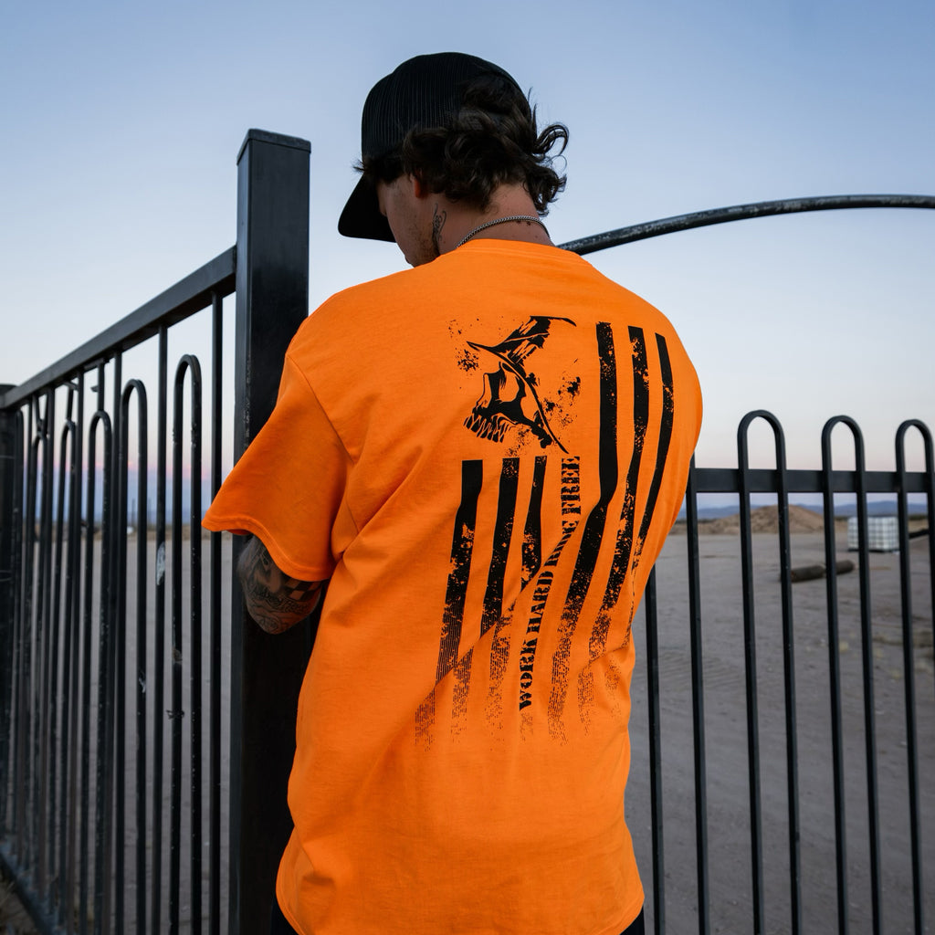 WORK HARD RIDE FREE TEE