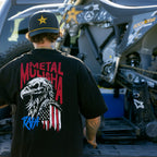 RAHA EAGLE BONES TEE