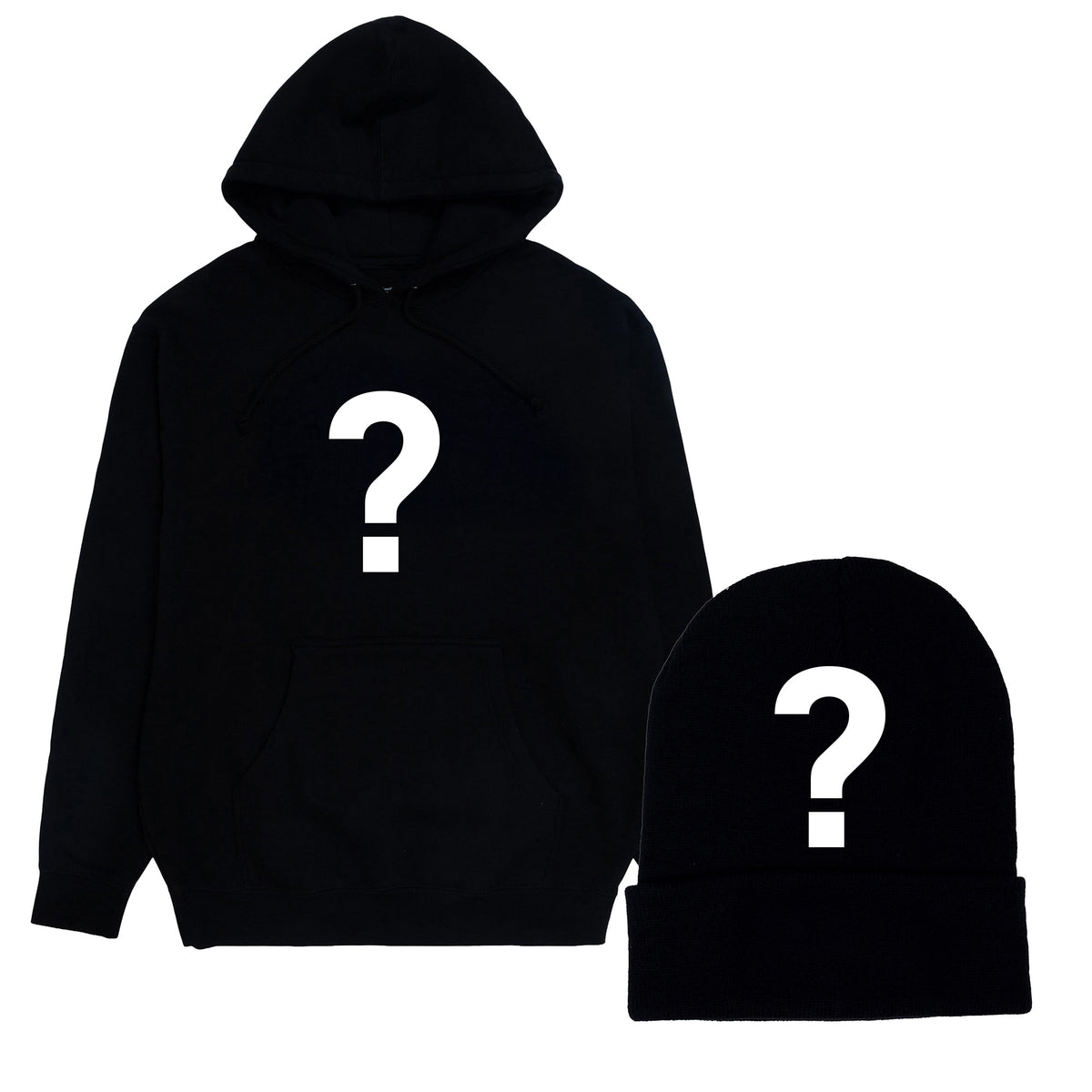 MYSTERY HOODIE & BEANIE