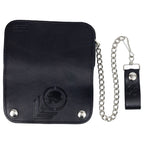 BIKER LEATHER CHAIN WALLET MADE IN USA