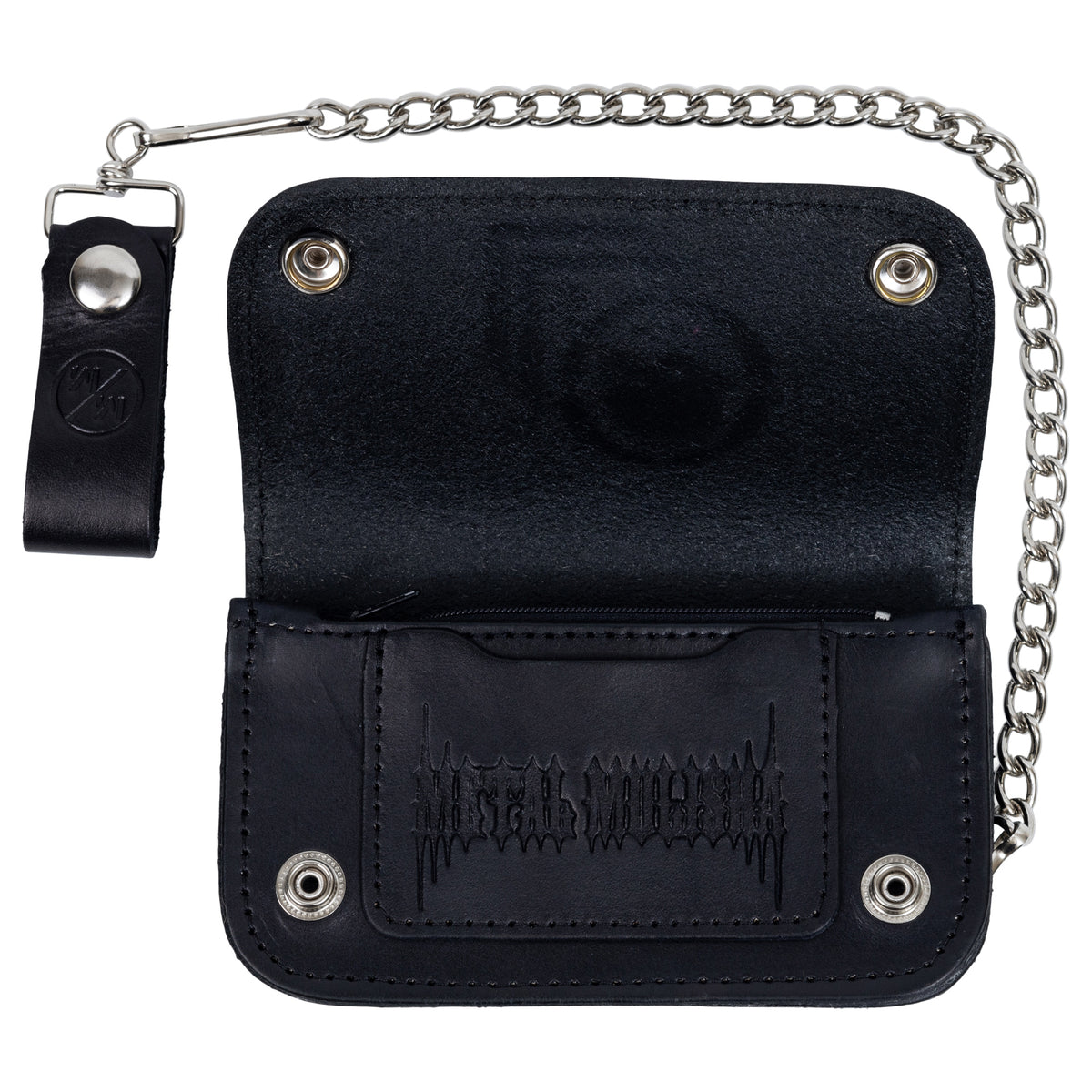 BIKER LEATHER CHAIN WALLET MADE IN USA