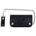 BIKER LEATHER CHAIN WALLET MADE IN USA