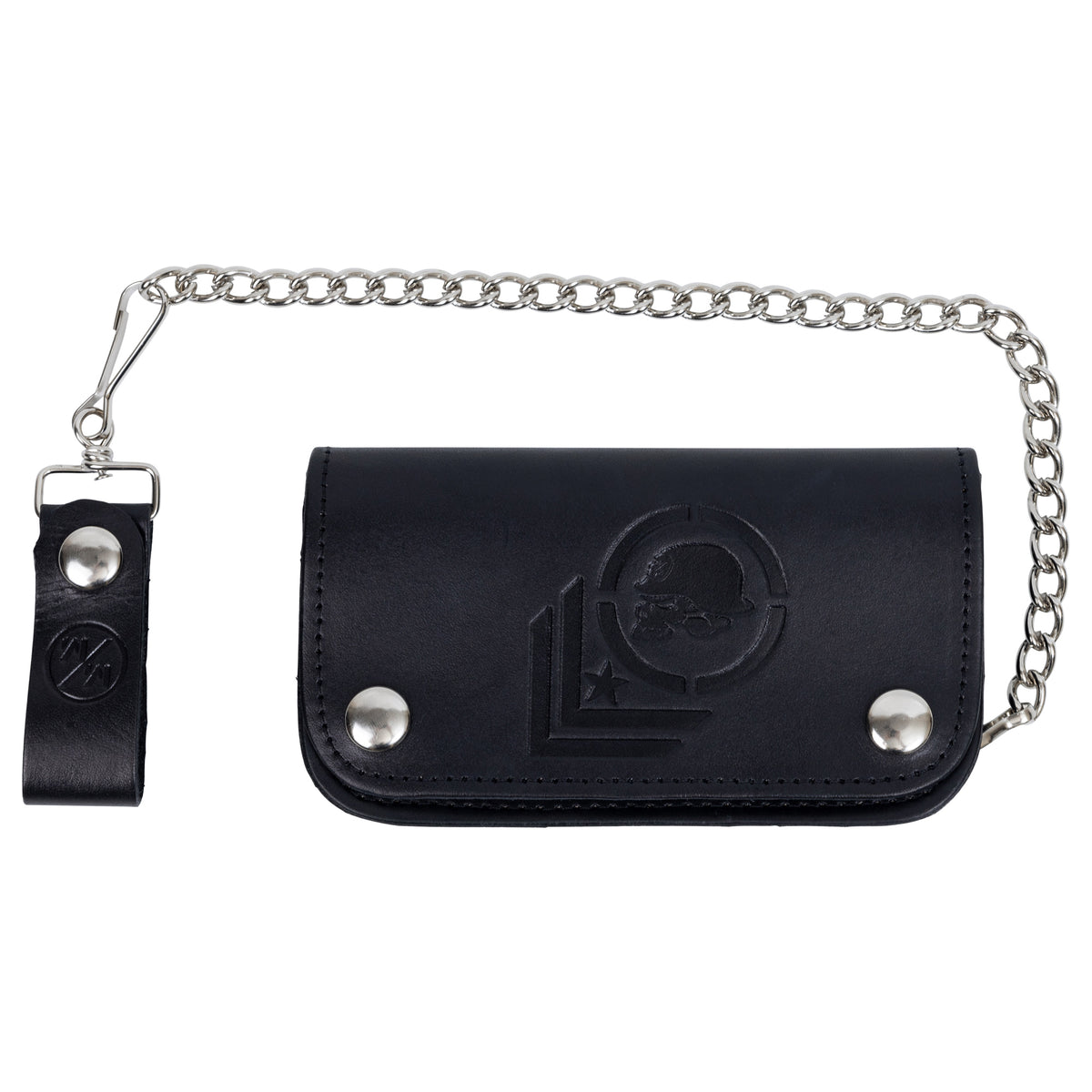 BIKER LEATHER CHAIN WALLET MADE IN USA