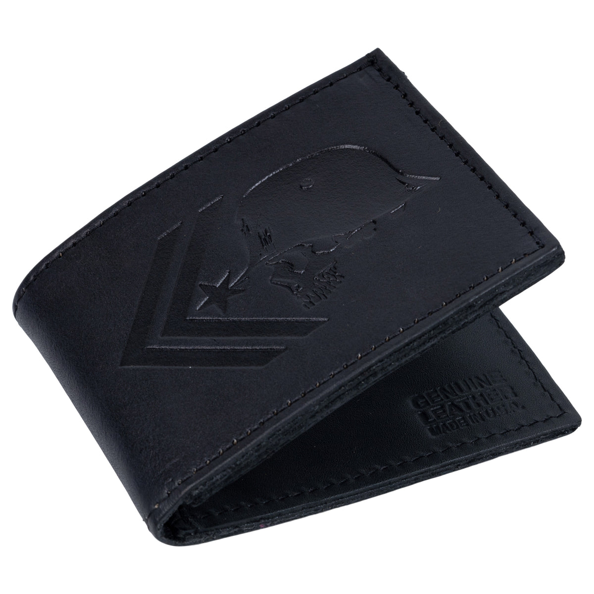 BIFOLD LEATHER WALLET MADE IN USA