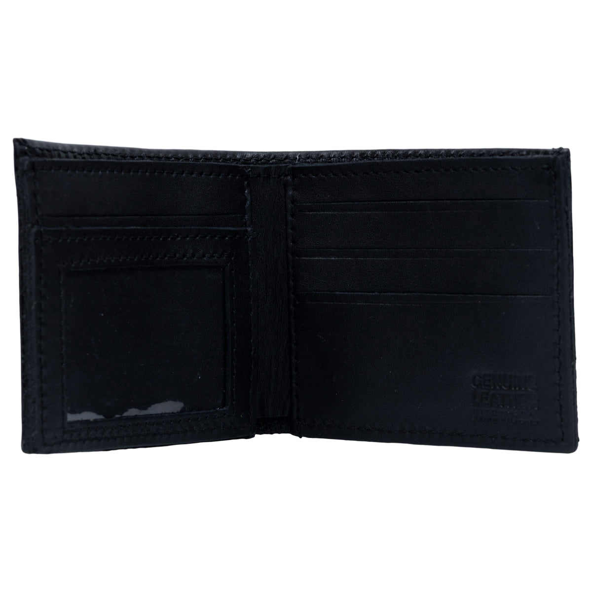 BIFOLD LEATHER WALLET MADE IN USA