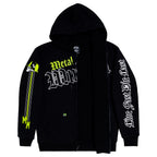 CRANKED SHERPA ZIP HOODIE