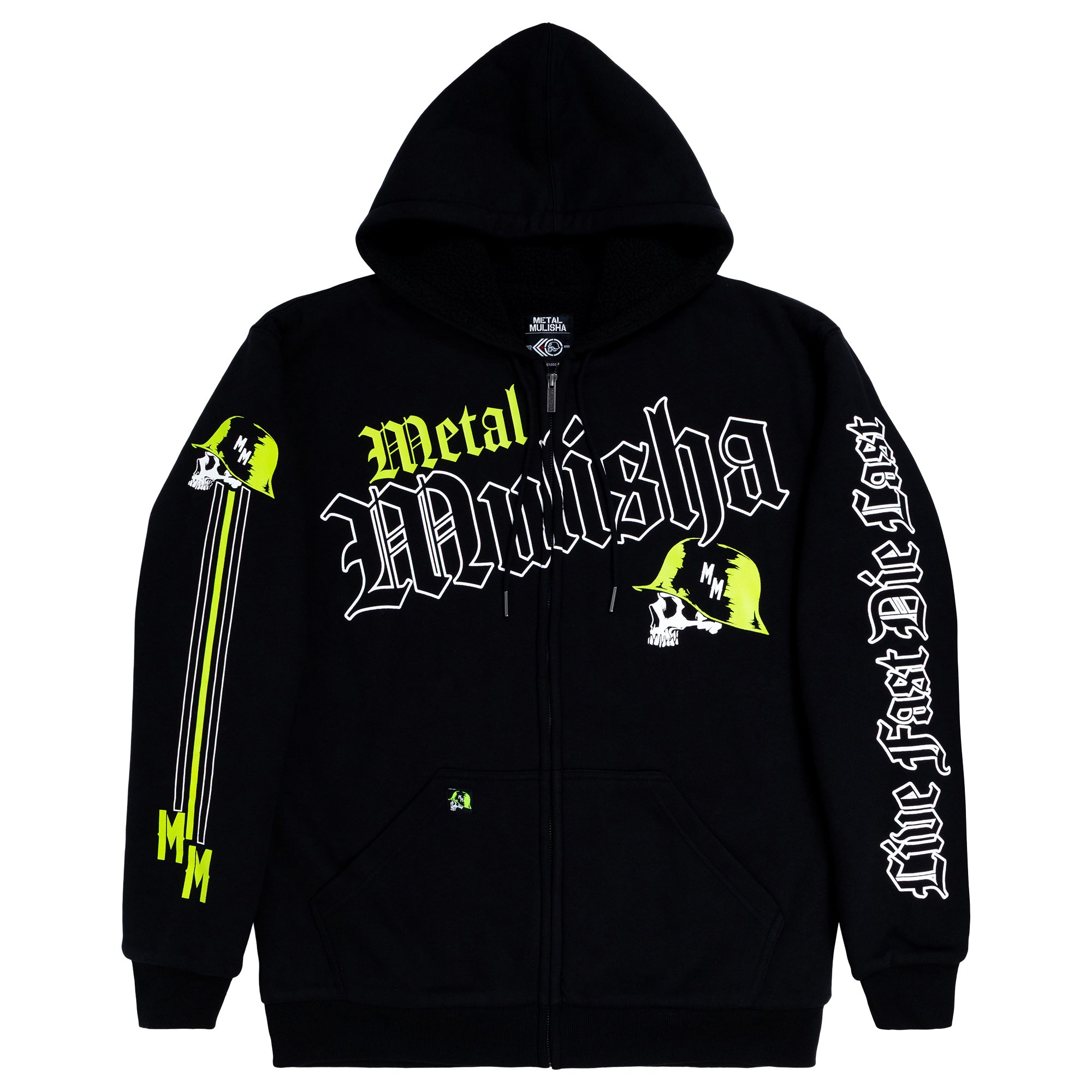 CRANKED SHERPA ZIP HOODIE