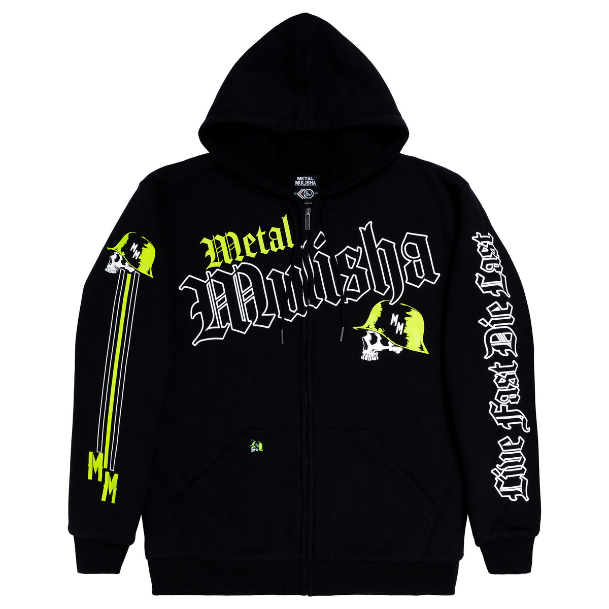 CRANKED SHERPA ZIP HOODIE