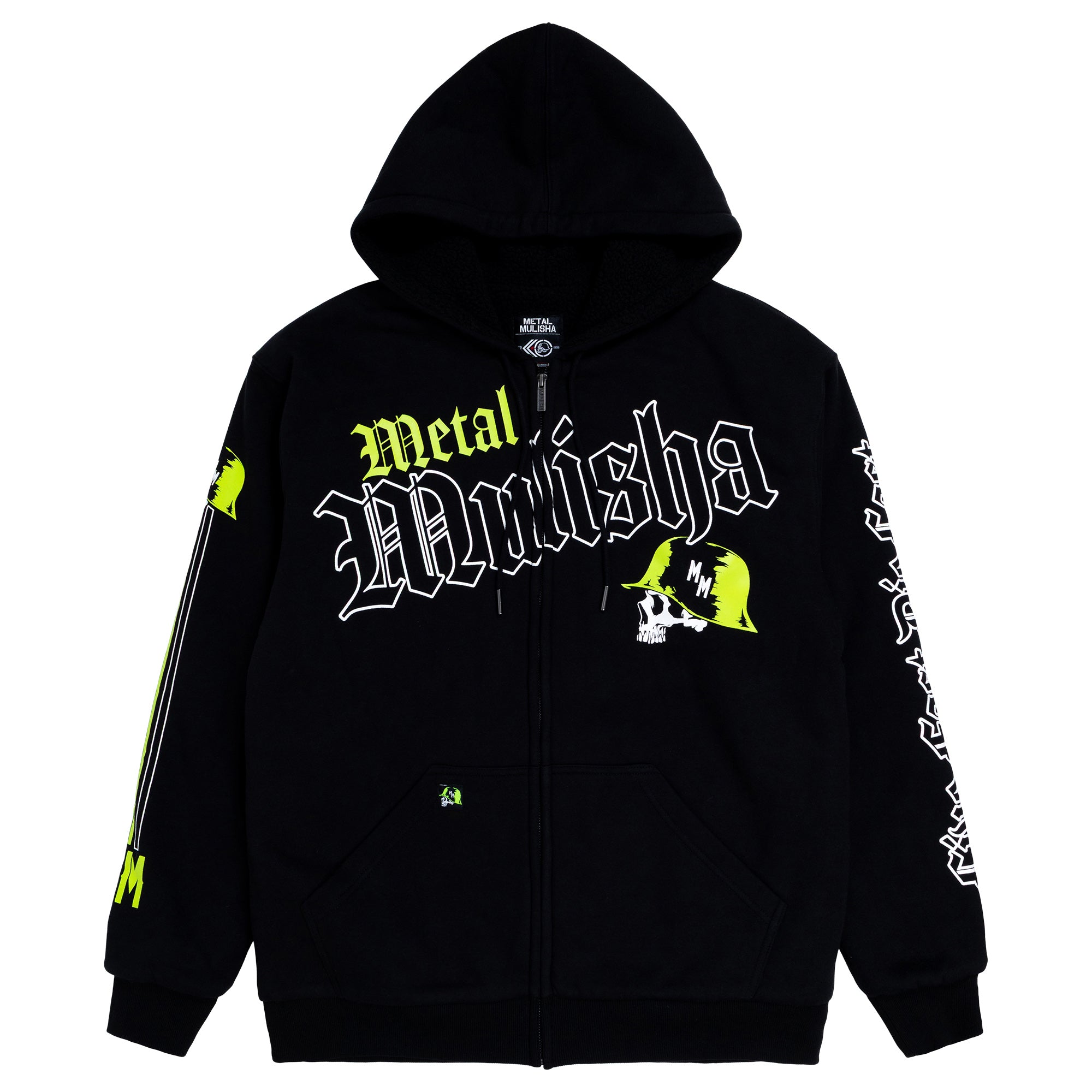 CRANKED SHERPA ZIP HOODIE