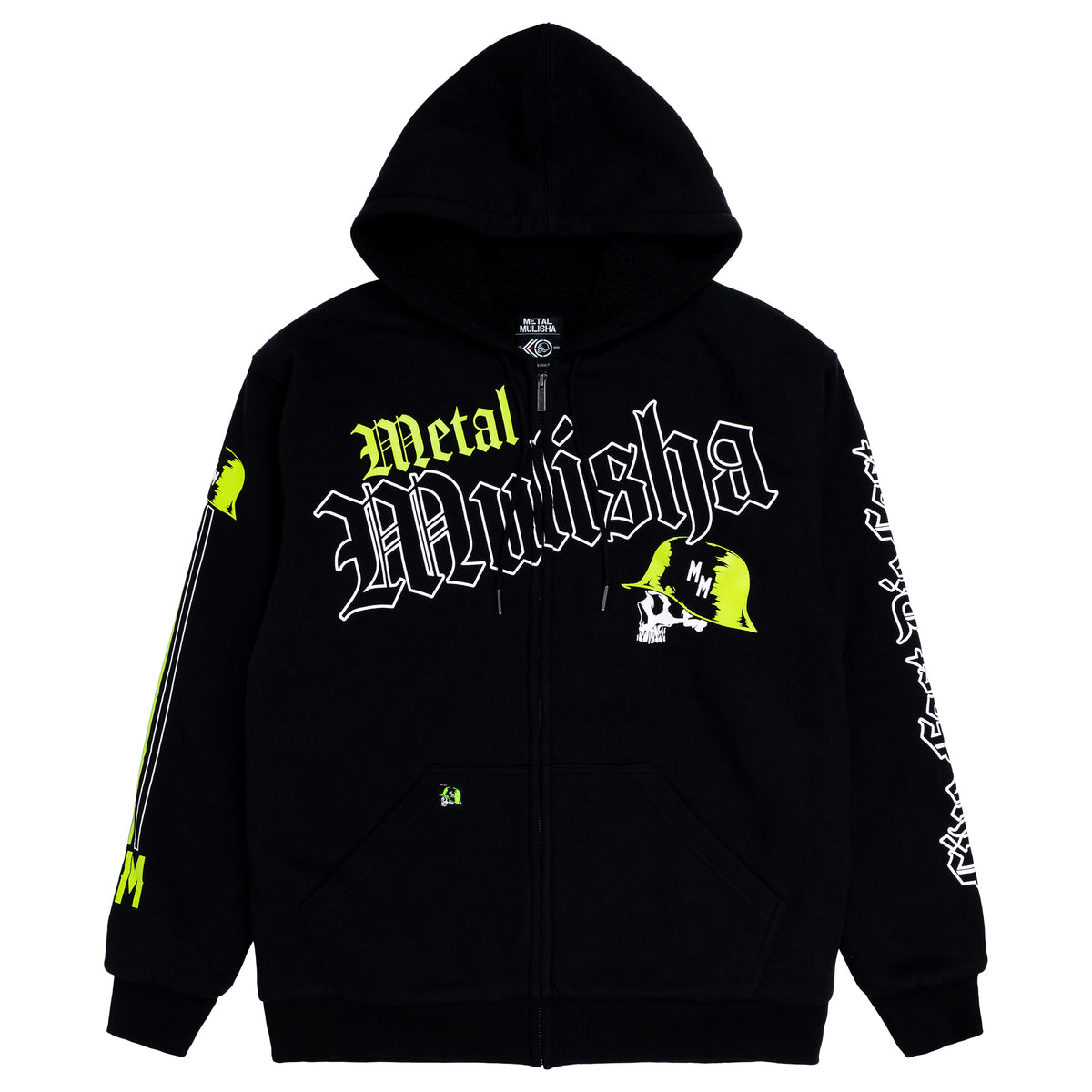 CRANKED SHERPA ZIP HOODIE