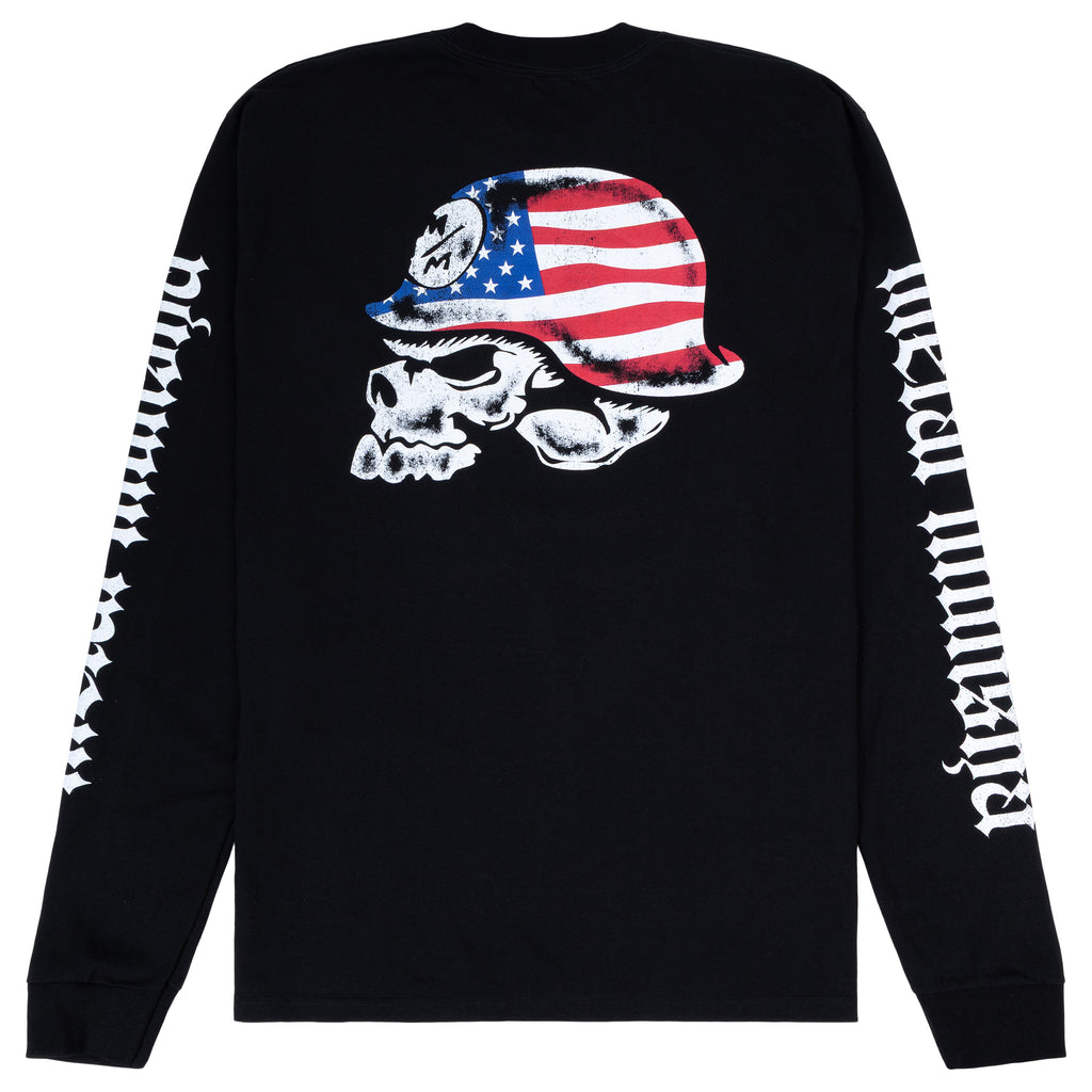 LIBERTY SKULL LS TEE