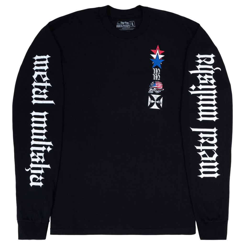 LIBERTY SKULL LS TEE