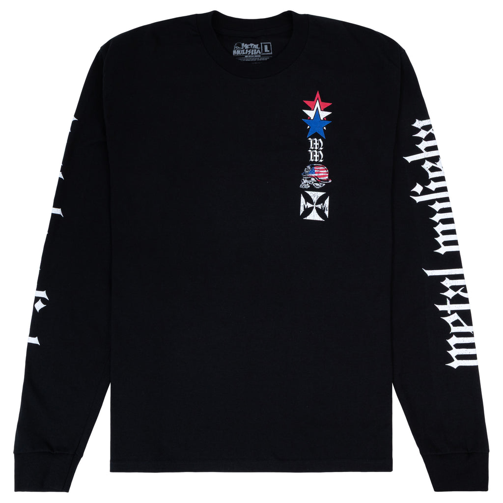LIBERTY SKULL LS TEE