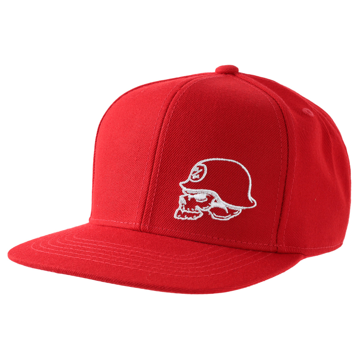 HELMET SNAPBACK HAT RED
