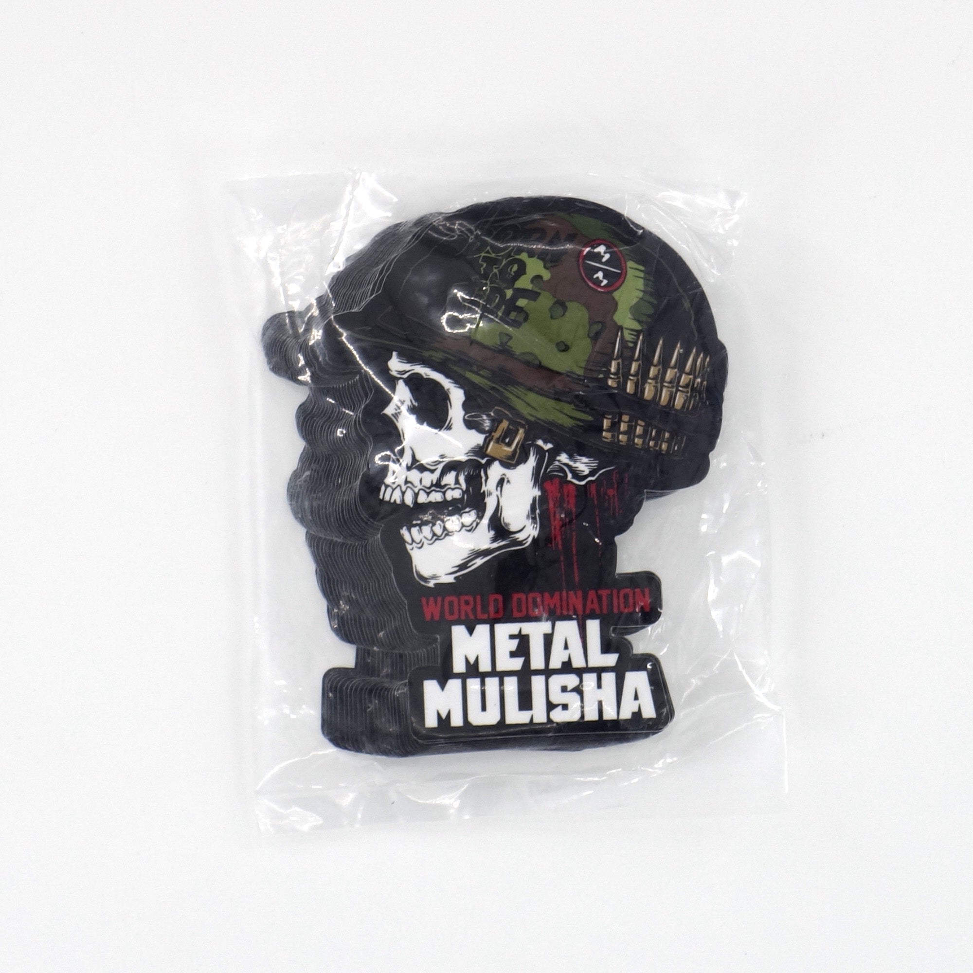 Metal Mulisha Stickers 8-inch Iconoclast -- Black Stickers --Free Shipping