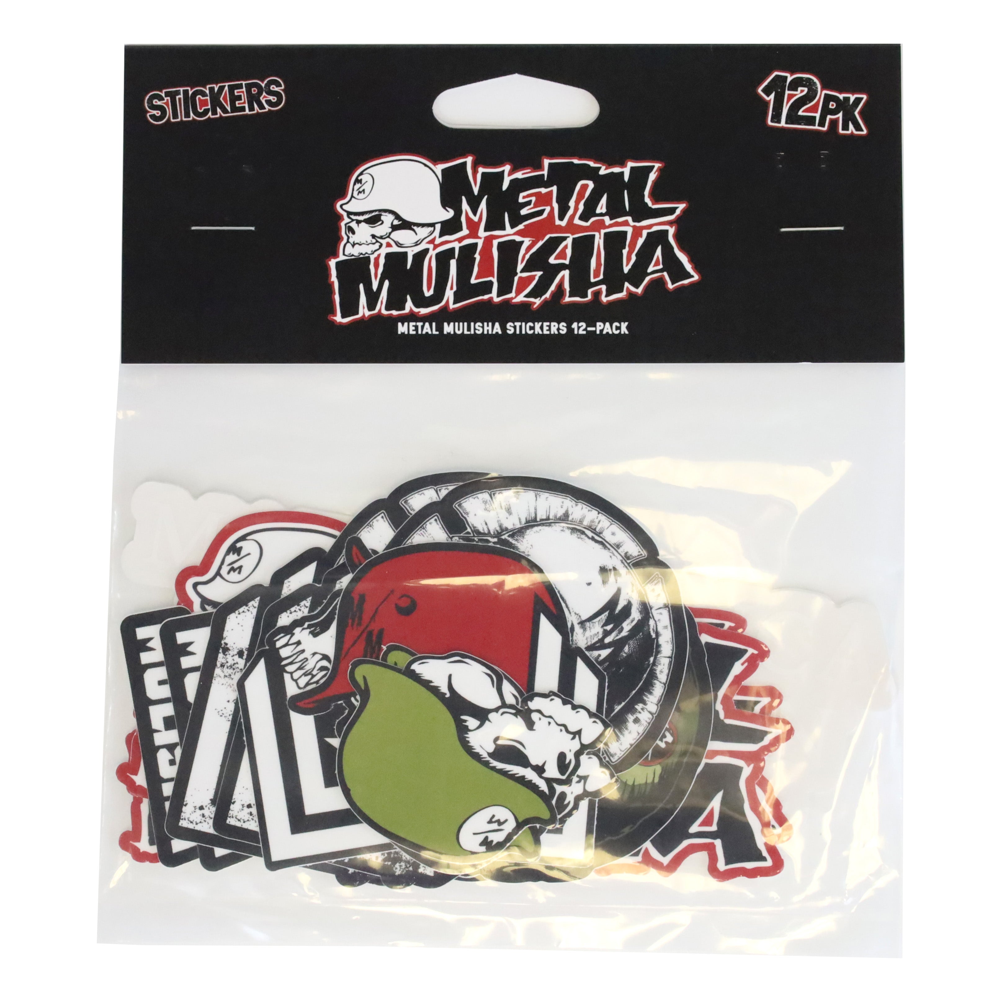 STICKERS ASSORTED 12 PACK